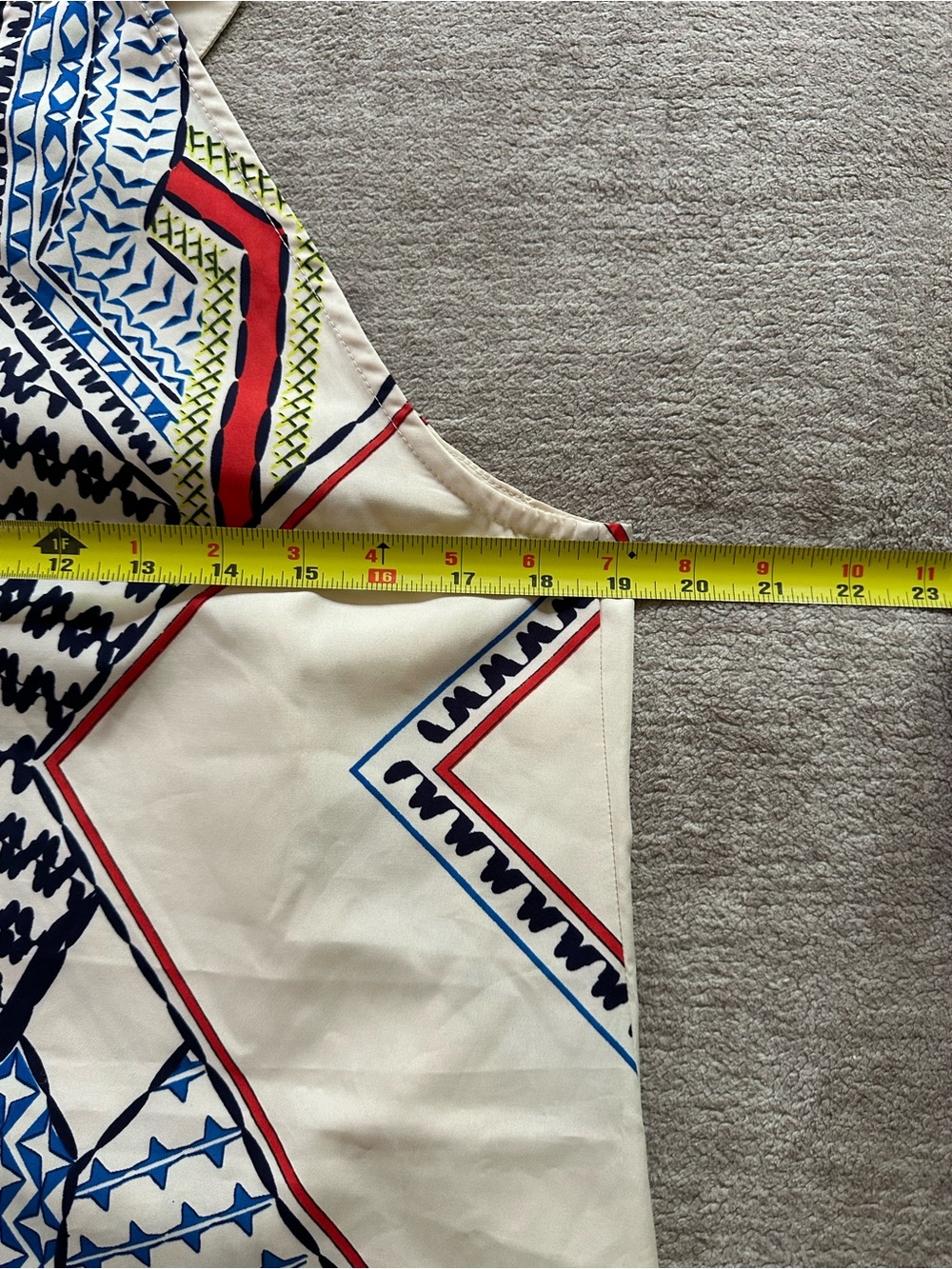 Venus Cream Print Sun Dress - Picture 7 of 10